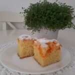 Éva gyümölcsös, kavart tésztája